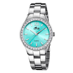 Montre Lotus Bliss 18883/4 acier femme zircons