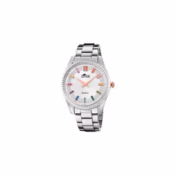 Montre Lotus Bliss 18898/2 acier femme zircons