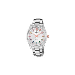 Montre Lotus Bliss 18898/2 acier femme zircons