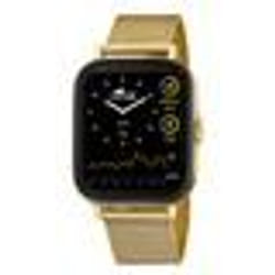 Bracelet acier homme - Lotus - Montre Lotus connetcée acier milanais doré caoutchouc - Couleur de la matière:Jaune
