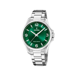 Festina Montre Homme F20656/3 Vert Argenté