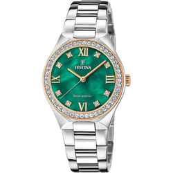 Festina Montre Homme F20658/3 Vert Argenté