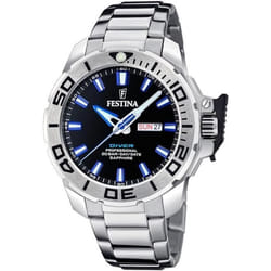 Festina Montre Homme F20665/3 Noir Argenté