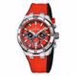 Montre Homme FESTINA F20671/5 BIKE ROUGE BRACELET EN CAOUTCHOUC