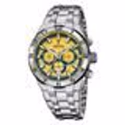 MONTRE POUR HOMME FESTINA CHRONO BIKE JAUNE AVEC BRACELET EN ACIER F20670/4