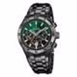 Montre Festina Chrono Bike Set F20673/2 Homme - Quartz - Acier - Cadran Vert - Etanche 3 ATM