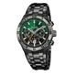 Montre Festina Chrono Bike Set F20673/2 Homme - Quartz - Acier - Cadran Vert - Etanche 3 ATM