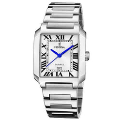 Montre - Mixte - F20679/1 - Acier inoxydable - 5 bars - Analogique