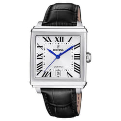Montre - FESTINA - F20681/1 - Acier inoxydable - Cuir - Étanchéité 5 bars