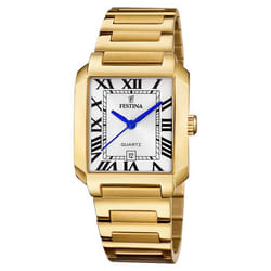 Montre Femme - F20680/1 - Acier Inoxydable - Étanchéité 5 ATM - Cadran Argenté - Affichage Analogique