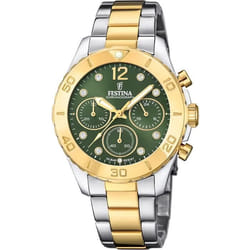 Montre - FESTINA - Boyfriend F20604/2 - Quartz - Acier inoxydable - Cadran Vert
