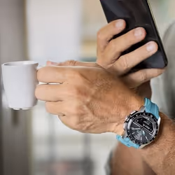 Festina Connected D Montre bracelet Mâle Noir, Argent Bleu - Vue supplémentaire 8
