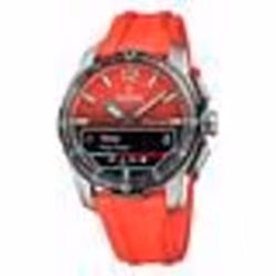 Montre - FESTINA - F23000 Connected D - Boîtier en titane argenté - Bracelet en caoutchouc - Sportive pour homme
