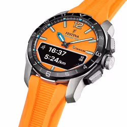 Festina Connected D Montre bracelet Mâle Argent Orange - Vue supplémentaire 4