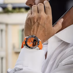 Festina Connected D Montre bracelet Mâle Argent Orange - Vue supplémentaire 5