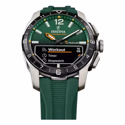 Festina Connected D Montre bracelet Mâle Noir, Argent Argent - Vue supplémentaire 4