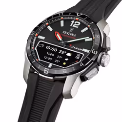 Festina Connected D Montre bracelet Mâle Noir, Argent Argent - Vue supplémentaire 4