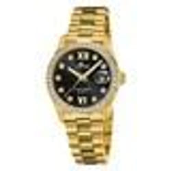 Montre Femme LOTUS Freedom Collection 18979/2 en Nacre - Bracelet Cuir Blanc - Etanche 3 ATM - Mouvement Quartz