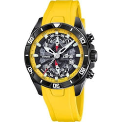 Montre Sport - LOTUS - 18945/1 - Acier Inoxydable Noir - Chronographe - Étanchéité 10 Atm