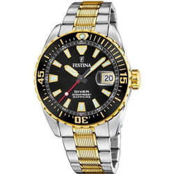Montre - River Collection - Verre saphir anti rayures - Étanche 20BAR - Index fluorescentes