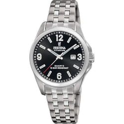 Montre - FESTINA - F20697/3 - Titane - Étanchéité 10 Atm - Affichage Analogique