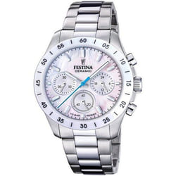 Montre Femme - FESTINA - F20693/1 - Chronographe - Acier inoxydable - 10 ATM