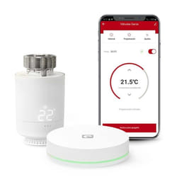 Thermostat dambiance Garza - 401317G - GZ STARTET KIT BRIDGE3.0+CABEZAL TERMOSTATICO WIFI