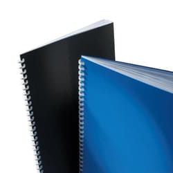 GBC Couvertures PolyClearView A4 800 µ, bleu (100)