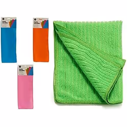 Chiffon Microfibre - BIGBUY HOME - 40 x 30 cm - Souple - Entretien facile - Motifs aléatoires