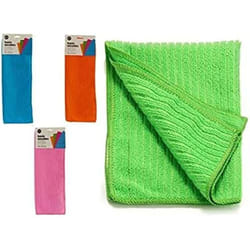 Chiffon Microfibre - BIGBUY HOME - 40 x 30 cm - Souple - Entretien facile - Motifs aléatoires