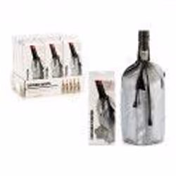 DAM REFROIDISSEUR DE BOUTEILLES DE VIN GRIS 20x10x3 Cm. Gris