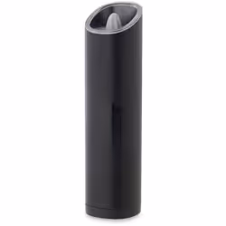 DAM SALIÈRE ÉLECTRIQUE POIVRIÈRE LUMIÈRE LED ET MOULIN CERAM 5,2x5,2x20,3 Cm. La couleur noire