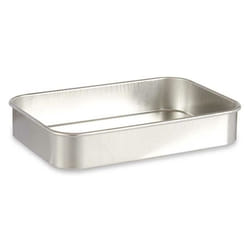 Plat à gratin Argenté Aluminium (20 x 5 5 x 30 cm)