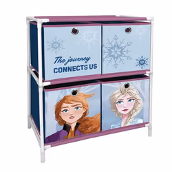 Arditex WD12906, Rack de stockage de jouet, Bleu, Rose, Autonome, Fille, Image, Rectangulaire