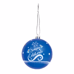 Arditex WD13415 décoration de Noël Boules de décoration de noël Polyéthylène Bleu 6 pièce(s)
