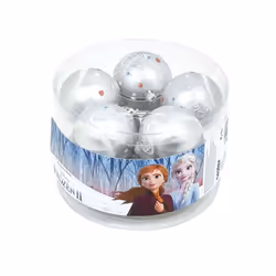 Arditex WD13420, Boules de décoration de noël, Polyéthylène, Argent, 10 pièce(s), Boîte, Chine