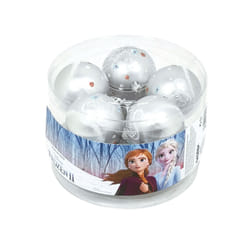 Arditex WD13420 décoration de Noël Boules de décoration de noël Polyéthylène Argent 10 pièce(s)