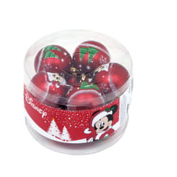 Arditex WD13422 décoration de Noël Boules de décoration de noël Polyéthylène Multicolore, Rouge 10 pièce(s)