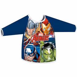 Tablier à manches pour les activités de MARVEL-Avengers Licence : MARVEL Avengers Personnages : hulk, spiderman, iron man, th ...