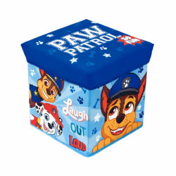 Tabouret de Rangement Pat Patrouille - 30x30x30 cm Ce tabouret de rangement Pat Patrouille est à la fois joli et pratique pou ...
