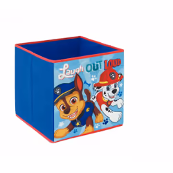Arditex PW13990 Boîte de rangement Carré Carton, Polyéthylène téréphthalate (PET), Polypropylène (PP), Textile Multicolore