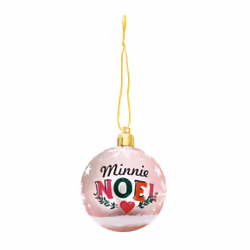 Arditex WD14010 décoration de Noël Boules de décoration de noël Polyéthylène Multicolore, Rose 6 pièce(s)