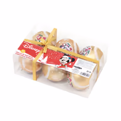 Arditex WD14011, Boules de décoration de noël, Polyéthylène, Or, Multicolore, 6 pièce(s), Boîte, Chine
