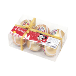 Arditex WD14011 décoration de Noël Boules de décoration de noël Polyéthylène Or, Multicolore 6 pièce(s)