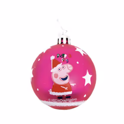 Arditex PP14019 décoration de Noël Boules de décoration de noël Polyéthylène Multicolore, Rose 10 pièce(s)