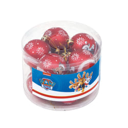 Arditex PW14026 décoration de Noël Boules de décoration de noël Polyéthylène Multicolore, Rouge 10 pièce(s)