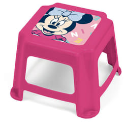 Tabouret en plastique - Disney Minnie - 21x27x27 cm