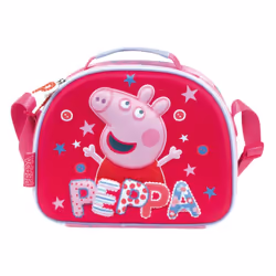 Sac Repas isotherme 3D - Peppa Pig Licence : Peppa Pig Personnages : Peppa Pig, Peppa, George Age minimum : 6 ans et + Longue ...