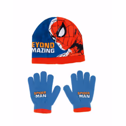 Spiderman Bonnet et gants Great power
