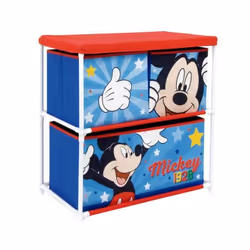 DISNEY MICKEY - Meuble de rangement 3 corbeilles